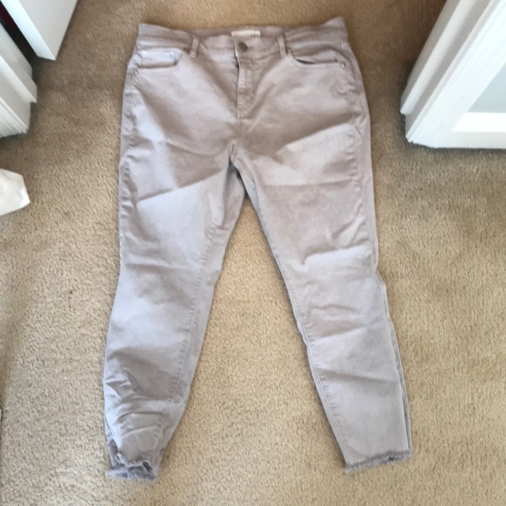 Grey jeans